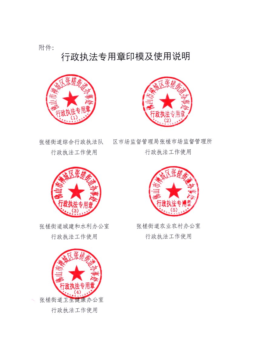 关于行政公章的制作规范：行政公章使用范围 